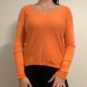 Orange Sweater